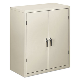 Hon HONSC1842Q Assembled Storage Cabinet, 36w X 18-1/4d X 41-3/4h, Light Gray