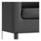 HON HONVP3LCHRBLK Parkwyn Series Club Chair, 33" x 26.75" x 29", Black Seat, Black Back, Black Base, Price/EA