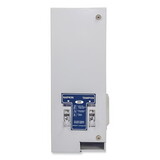 LAGASSE, INC. HOS125 Sanitary Napkin/tampon Dispenser, Coin, Metal, 10 X 6 1/2 X 26 1/4, White