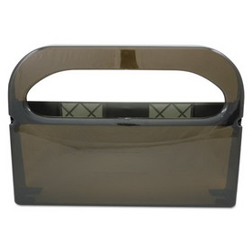HOSPECO HOSHG12SMO Health Gards Toilet Seat Cover Dispenser, Half-Fold, 16 x 3.25 x 11.5, Smoke