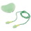 Howard Leight By Honeywell HOWFUS30SHP FUS30S-HP Fusion Multiple-Use Earplugs, Small, 27NRR, Corded, GN/WE, 100 Pairs, Price/BX
