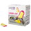 Howard Leight By Honeywell HOWLL30 LL-30 Laser Lite Single-Use Earplugs, Corded, 32NRR, Magenta/Yellow, 100 Pairs, Price/BX