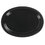 Chinet HUH81411 Heavyweight Plastic Platters, 8 x 11, Black, 125/Bag, 4 Bag/Carton, Price/CT