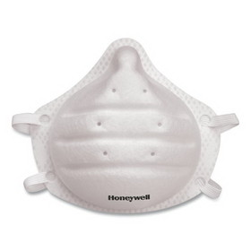 Honeywell HWLDC300N95 ONE-Fit N95 Single-Use Molded-Cup Particulate Respirator, White, 10/Pack