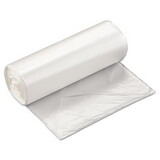 Inteplast Group IBSEC2433N High-Density Can Liner, 24 X 33, 16gal, 5mic, Clear, 50/roll, 20 Rolls/carton