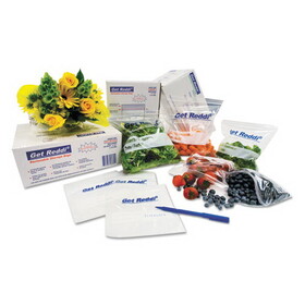 Inteplast Group IBSPB080315 Food Bags, 1.13 gal, 8" x 3" x 15", Clear, 1,000/Carton