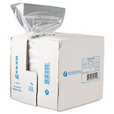 Inteplast Group IBSPB080418R Get Reddi Food & Poly Bag, 8 X 4 X 18, 8-Quart, 0.68 Mil, Clear, 1000/carton