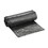 Inteplast Group IBSS243306K High-Density Commercial Can Liners, 16 gal, 6 mic, 24" x 33", Black, Interleaved Roll, 50 Bags/Roll, 20 Rolls/Carton, Price/CT