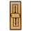 ICEBERG ENTERPRISES ICE55235 Premium Wood Laminate Folding Table, Rectangular, 96w X 30d X 29h, Oak, Price/EA