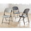 ICEBERG ENTERPRISES ICE64003 Rough N Ready Series Resin Folding Chair, Steel Frame, Charcoal, Price/EA