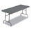 Iceberg ICE65467 IndestrucTable Classic Bi-Folding Table, Rectangular, 30" x 72" x 29", Charcoal, Price/EA