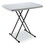 Iceberg ICE65491 IndestrucTable Classic Personal Folding Table, 30" x 20" x 25" to 28", Charcoal, Price/EA