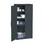 ICEBERG ENTERPRISES ICE92551 Officeworks Resin Storage Cabinet, 33w X 18d X 66h, Black, Price/EA