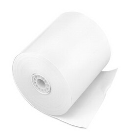ICONEX 7702 Impact Bond Paper Rolls, 3" x 150 ft, White, 50/Carton