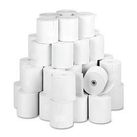ICONEX 5479 Impact Bond Paper Rolls, 3" x 150 ft, White, 50/Carton