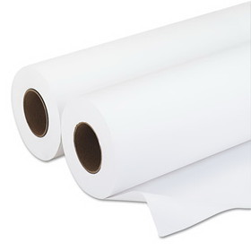 ICONEX 9118 Amerigo Wide-Format Paper, 3" Core, 20 lb, 18" x 500 ft, Smooth White, 2/Pack