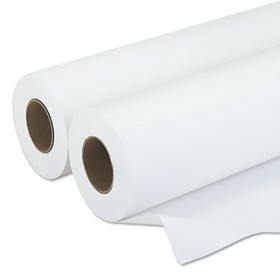 ICONEX ICX90750203 Amerigo Wide-Format Paper, 3" Core, 20 lb Bond Weight, 30" x 500 ft, Smooth White, 2/Pack