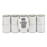 ICONEX 9325 Impact Printing Carbonless Paper Rolls, 2.25