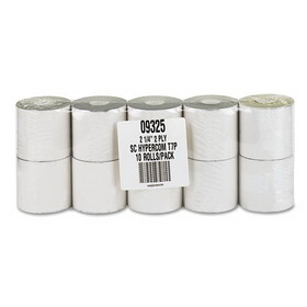 ICONEX ICX90770440 Impact Printing Carbonless Paper Rolls, 2.25" x 70 ft, White/Canary, 10/Pack