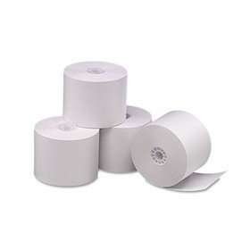 ICONEX 05212 Direct Thermal Printing Thermal Paper Rolls, 2.25" x 165 ft, White, 6/Pack