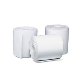 ICONEX 05210 Direct Thermal Printing Thermal Paper Rolls, 3.13" x 119 ft, White, 50/Carton