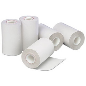ICONEX ICX90783066 Direct Thermal Printing Paper Rolls, 0.5" Core, 2.25" x 55 ft, White, 50/Carton