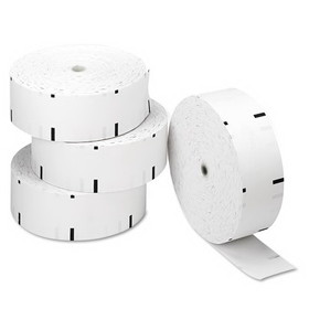 Iconex ICX90930002 Direct Thermal Printing Paper Rolls, 0.69" Core, 3.13" x 1,960 ft, White, 4/Carton
