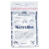 SecurIT ICX94190069 Tamper-Evident Deposit Bag, Plastic, 9 x 12, Clear, 100/Pack