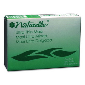 Impact 25169798 Naturelle Maxi Pads, #4 Ultra Thin with Wings, 200 Individually Wrapped/Carton