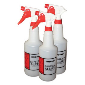 Impact IMP5024SS Spray Alert System, 24 oz, Natural with Red/White Sprayer, 3/Pack, 32 Packs/Carton