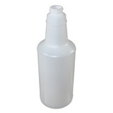 Impact IMP5032WGDZUN Plastic Bottles with Graduations, 32 oz, Clear, 12/Carton