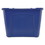 Impact IMP 7702 BLU-R Soft-Sided Recycle Logo Plastic Wastebasket, Rectangular, 28 qt, Polyethylene, Blue, Price/EA