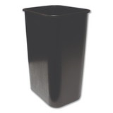 Impact IMP77035 Soft-Sided Wastebasket, 41 qt, Polyethylene, Black