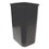 Impact IMP77035 Soft-Sided Wastebasket, 41 qt, Polyethylene, Black, Price/EA
