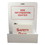 Impact IMP 799190 SDS Information Center with Binder, 17.95w x 5.15d x 24h, White/Red, Price/EA