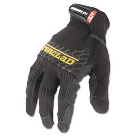 IRONCLAD PERFORMANCE WEAR IRNBHG03M Box Handler Gloves, Black, Medium, Pair