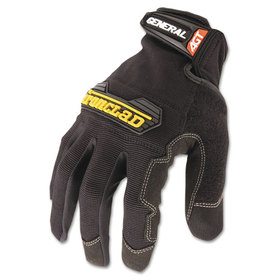 IRONCLAD PERFORMANCE WEAR IRNGUG04L General Utility Spandex Gloves, Black, Large, Pair