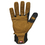 Ironclad IRNRWG204L Ranchworx Leather Gloves, Black/Tan, Large, Price/PR