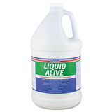 Dymon ITW23301 Liquid Alive Enzyme Producing Bacteria, 1gal, Bottle, 4/carton