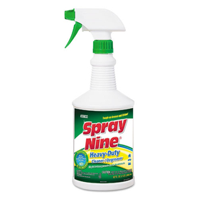 Spray Nine ITW26832CT Multi-Purpose Cleaner & Disinfectant, 32oz, Bottle, 12/carton