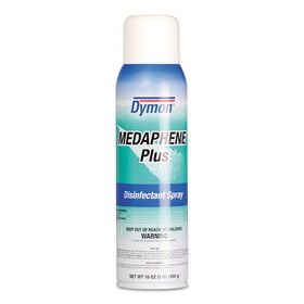 Dymon ITW35720 Medaphene Plus Disinfectant Spray, 15.5 oz Aerosol Spray, 12/Carton