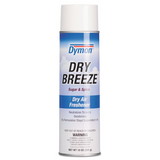 Dymon 70220 Dry Breeze Aerosol Air Freshener, Sugar & Spice, 10 oz, 12/Carton