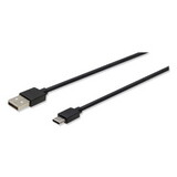 Innovera IVR30016 USB to USB-C Cable, 10 ft, Black