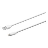 Innovera IVR30020 USB Lightning Cable, 6 ft, White