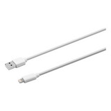 Innovera IVR30022 USB Lightning Cable, 10 ft, White