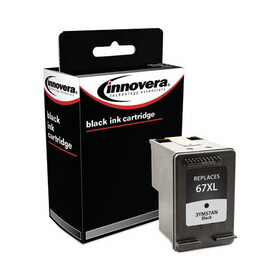 Innovera IVR3YM57AN Remanufactured Black Ink, Replacement for 67XL (3YM57AN), 240 Page-Yield