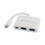 Innovera IVR50000 USB Type-C HDMI Multiport Adapter, HDMI/USB-C/USB 3.0, 0.65 ft, White, Price/EA