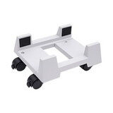 INNOVERA IVR54001 Mobile Cpu Stand, 8-3/4w X 10d X 5h, Light Gray