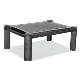 Innovera IVR55051 Large Monitor Stand with Cable Management, 12.99" x 17.1", Black