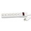Innovera IVR73315 Six-Outlet Power Strip, 15-Foot Cord, 1-15/16 X 10-3/16 X 1-3/16, Ivory, Price/EA
